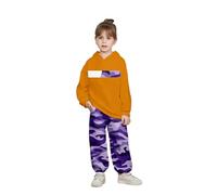 Genérico Chandal NiñO - Conjunto De Ropa para NiñOs con Sudadera con Capucha Y Pantalones con Estampado De Camuflaje Ropa Informal Holgada para OtoñO E Invierno Ropa De Juego CóModa