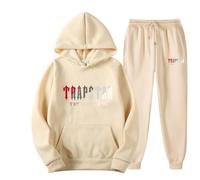 Genérico Chándal NOFS Hombre,Conjunto de 2 Piezas con Capucha y Pantalones de Jogging,Traje Deportivo para el Tiempo Libre,Fleece Chandal con impresión de Logotipo,Unisex