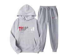 Genérico Chándal NOFS Hombre,Conjunto de 2 Piezas con Capucha y Pantalones de Jogging,Traje Deportivo para el Tiempo Libre,Fleece Chandal con impresión de Logotipo,Unisex