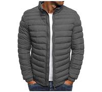 Genérico Chaqueta Acolchada Hombre - Plumas Chaquetas Hombre Invierno Plumiferos Acolchada Ultraligero Chaquetones Winter Jacket for Men Cazadora Chaqueta Otoño