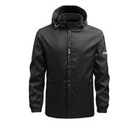 Genérico Chaqueta Aviador Hombre Invierno,Hombres OtoñO E Invierno SóLido Casual Abrigo Deportes Cremallera Bolsillo Chaqueta Voladora Ropa De BéIsbol
