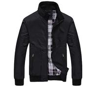 Genérico Chaqueta Bomber Hombre, Cazadora Hombre Invierno, Estilo Minimalista con Cremallera Bolsillos Funcionales Chaqueta Ligero Cómodo Cazadora Deportiva para Senderismo O Ciudad
