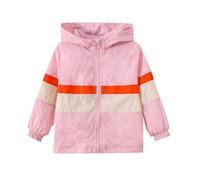 Genérico Chaqueta Cuero Bebe Niña - Chaqueta con Capucha Y Cremallera A Niñas Abrigo Ligero Transpirable Y (18-24 Months)