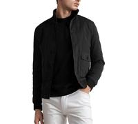 Generico Chaqueta de Hombre Clásica de Algodón Chaqueta Militar con Cremallera a Prueba de Viento Abrigo Primavera Ocio Chaqueta Ligera Otoño Hombre Bomber Mitología Medieval Nórdica, turquesa, L