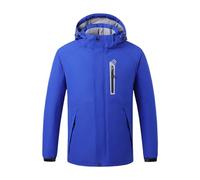 Genérico Chaqueta Hombre Cortavientos - Chaleco Calefactor Eléctrico De Temperatura Constante para Hombre Chaqueta Calefactora con Control Único 8 Trajes Calefactores Otoño E Invierno (Blue XXXL)
