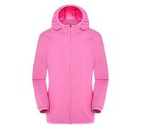 Genérico Chaqueta Impermeable Cortavientos Hombre Mujer Ligera Transpirable Chaquetas con Capucha Casual Plegable Raincoat para Ciclismo Running Fitness Exteriores (XL)