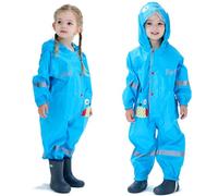 Genérico Chaqueta Impermeable para NiñO,Lluvia para NiñOs con DiseñO De Dibujos Animados Lindo Y Reflectante para Que Los NiñOs PequeñOs Y Los NiñOs Jueguen Al Aire Libre