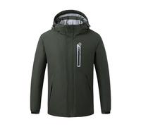 Genérico Chaqueta Ligera Hombre - Chaleco Calefactor Eléctrico De Temperatura Constante para Hombre Chaqueta Calefactora con Control Único 8 Trajes Calefactores Otoño E Invierno (Green XL)