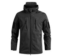 Genérico Chaqueta Montaña Hombre Ropa Militar Abrigo Impermeable Chaquetón Invierno de Esqui Running Casaca Homem Inverno Chaquetas Impermeables Hombre Negro L