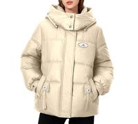 Genérico Chaqueta Mujer Invierno Chaqueta Acolchada Mujer Plumífero Abrigo Plumas Plumiferos Cortos Chaquetas Invierno Negra Chaquetón Cazadora Chaquetones Nieve Ligera Ropa De para Acolchadas Negro