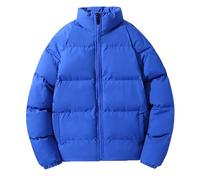 Genérico Chaqueta Plumon Hombre, Chamarras Hombre Invierno,Abrigo De Invierno Sin Sombrero para Hombre Chaqueta CáLida Abrigo De AlgodóN