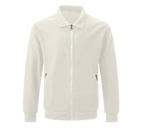 Genérico Chaqueta Softshell Hombre - Chaqueta De Hombre Tipo Cárdigan Slim Fit con Bolsillo con Cremallera Y Cremallera Juvenil De Primavera Y Otoño (Khaki L)