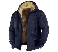Genérico Chaqueta Tactica Hombre, Abrigo Invierno, Pelo Vestir Calefactable Inverno Snowboard Aviador Acolchados Sobretudo Plumifero Cazadora Invierno, Trenca Tres Cazadora Plumas Hombre, 4XL