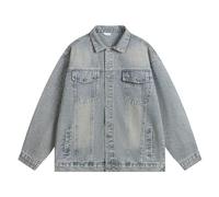 Genérico Chaqueta Vaquera Hombre Chaquetas Para Hombre Blusão Homem Cazadora Invierno Ligera Parka Marca Jackets Trucker Jacket Bomber Beisboleras Casaca Algodón Cazadoras Vintage Juveniles Xxxxl De