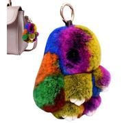 Genérico Charm Para Bolso De - Versatile Elegant Conejito, Stylish, Functional, Llavero Peluche, Colgante Llaves Coche Suave, Conejo Bonito Accesorio Con Lata | Multipurpose Outdoor Indoor Utility