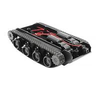 Genérico Chasis de Tanque de Robot,Chasis del Tanque del Robot de absorción de Impactos | Kit de Ciencia RC Stem para educación científica Escolar, Competencia robótica