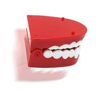 Genérico Chatter Teeth - Funny Birthday Party Favors Joke Chattering Teeth, Dentures Walking Toy, Clockwork Stress Relief Gadget For Kids Children Family Adults Boys Girls