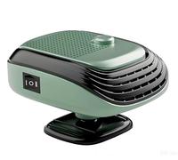 Genérico Chauffage de Voiture, Nouveau modèle 2026, chauffage de Voiture Portable de 120 W, Avec UNE Base réglable à 360° et un dégivreur de Voiture, convient aux voitures, SUV, fourgonnettes, etc