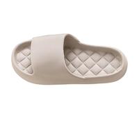 Genérico Chausson Ete Homme Pantoufles Ouvertes Couleur Unie Pantoufles Legere Casual Chaussures Plantillas Flexibles Chaussures Maison Chic Chausson Homme Plataforma Cómodo, caqui, 42 EU