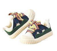 Genérico Chaussures Basket et Girls Spring et Otoño Design Colorful Chaussures pour Tout-Petit à Fond Souple Chaussures de tissu à Fond Souple Antideslizants Baskets altantes Homme, amarillo, 23 EU