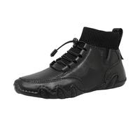 Genérico Chaussures Mode et Sport pour homme Basket Running Homme Chaussures de Running Hommes Basket Homme Transpirable randonnée Antideslizante Casual Outdoor Antideslizante Ocio Zapato, B Le Noir