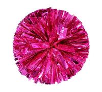 Genérico Cheer Dance Hand Props - Spirit Pom Accessories | Bright Foil Tassels with Style Grip, Eye Catching Movement Enhancer for Competitions Parades Celebrations Costume Use