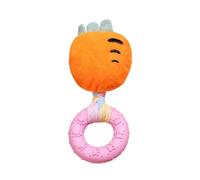 Genérico Cheese Dog Plush Squeaker Toys, Soft Bite Friendly Sound Game Toy for Stress Relief and Behavioral Training, Interactive Play Enhancement for Home Outdoor Exercise and Pet Enrichment
