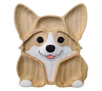 Genérico Cheese Serving Board - Dog Themed Appetizer Platter,Charcuterie Dessert Tray,for Women Adults Fruit Bread Christmas Wedding Party Hosting Entertaining Kitchen Home Table