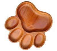 Genérico Cheese Serving - Board for Appetizers | Dog Themed Multi-Compartment Platter & Charcuterie Dessert Tray, Wooden Canine Food Plate for Christmas, Birthday, Housewarming and Hosting