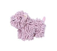 Genérico Chenille Towel Ball Dog, Dogs Shaped Microfiber Hand Towels, Soft Absorbent, Microfiber Hand Towels for Bathroom Kitchen Countertops Home Use (Pink)