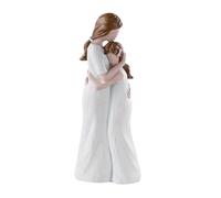 Genérico Cherished Mother Daughter Statue, Figurine, Collectible For Emotional Connection, Smooth Handcrafted Design, Living Room Accent Decor, Ideal Family For Home Display