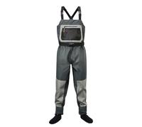 Genérico Chest Waders | Durable Fishing Wader Pants with Stocking Foot for Men & Women | Breathable River Wader Trousers for Fishing, Hunting, Camping, Boating - Warm, All-Weather Protection