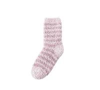 Genérico Chica Blanca Con lentejuelas Calcetines de Fleece-Lined Middle Soft Floor Fuzzy Socks Amarillo Hombre, rosa, Talla única
