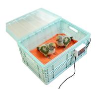 Generico Chick Brooder - Waterproof Safe Adjustable Temp with Cushion - Foldable Chick Heater Bird Box | for Small Animals Poultry Guinea Parrot Duck Home Backyard Farmhouse Coop