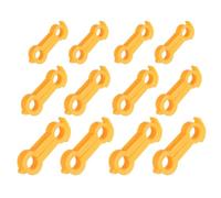 Genérico Chick Leg Braces Spreaders, 12 piezas Chicken Hobble, Spraddle Leg Correctors, Poultry Health Supplies, Newly Hatched Support, Livestock Straighteners for Quails, Parrots, Birds
