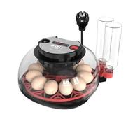Genérico Chicken Incubators for Hatching Eggs, 12 Egg Incubator with Automatic Egg Turning and Humidity Control, 360° View Incubator for Chicken Eggs - for Farm, Lab, Home