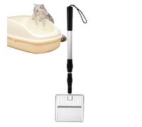 Genérico Chicken Poop Scooper, Stretchable Litter Sifter Tool, Coop Cleaning Accessory, Durable Shovel for Separating Waste from Sand, Easy Maintenance Solution, Ideal for Backyard Poultry Care