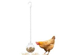 Genérico Chicken Slow Feeder & Pecking Toy - Hanging Poultry Dispenser