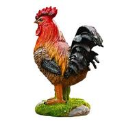 Genérico Chicken Yard Art - Decorative Sculpture Outdoor Decoration Chicken Animal, Yard Art Garden Ornament | Patio Lawn Terrace Porch Farm Home Outside For Backyard Landscape Path Decoration