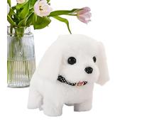 Generico Chien Peluche Intelligent Pour Eñfants - Jouet Robot Éducatif Interactif Qui Marche Et Aboie | Animal De Compagnie Électrique En Peluche Douce Pour Développement Sensoriel Et Cadeau Enfant