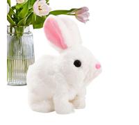 Genérico Chien Peluche Intelligent Pour Ēnfants - Jouet Robot Éducatif Interactif Qui Marche Et Aboie | Animal De Compagnie Électrique En Peluche Douce Pour Développement Sensoriel Et Cadeau Enfant