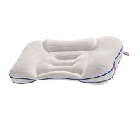 Genérico Child Pillow - 13.18 in Ergonomic Cotton Rebound Neck Support | Small Kids Pillow Head Cushion for Boys Girls Back Side Sleepers Home Bedroom Crib Stroller Camping
