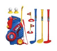 Genérico Children Golf Clubs, Interactive Kids Toys, Developmental Play Set, Lightweight Sports Equipment, Ideal para niños, niñas, interior, jardín, backyard, pink, color
