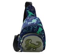 Genérico Children Pack - Style Chest Sling, Colorful Kids Shoulder Bag | Compact Side Satchel, Cute Animal Backpack, Trendy Daywear Carrier, Breathable Lightweight Accessory With Strap Buckle