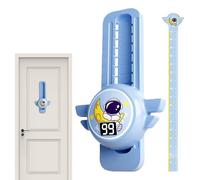 Generico Children's High Jump Height Counter - Adjustable Height Touch High Jump Counter | Fun Broadcast Lighting Vertical Intelligent Growth Chart - for Indoor Exercise