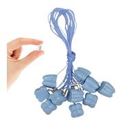 Genérico Childrens Tooth Saver - 10 piezas Tooth Keepsake Box, Teeth Shape Memory Container | Teeth Fairy Storage Box For Preservation Of Boy Girl School Nursery Home Travel, Keepsake