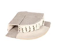 Genérico Chinchilla Bed, Play Tube Toy, 16 x 8 pulgadas Nest with Design, Fabric Small Animal Accessory, Comfortable Habitat Ornament with Modern Style, Resting Pad for Herrets and Bearded