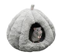 Genérico Chinchilla Bett,Halbgeschlossene Winter Plüschhöhle,Aufhängbare Winter Baumwolle Hamster Möbel - Für Chinchilla Frettchen Mäuse Vogel Kleine Rassen Zuhause Schlafzimmer Wohnzimmer