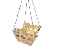 Genérico Chinchilla Hammock | with Hook Wooden Cage Accessories,Indoor Chinchillas Swing House - for Sugar Glider Ferret Syrian Bird Indoor Outdoor Sleeping Playing