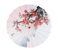 Genérico Chinese Umbrella - Cosplay Decoration Parasol Art | Elegant Classical Chinese Silk Decorative For Birthday Parties Photography Role-play Music Festival Themed Party Cosplay